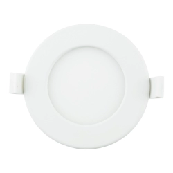 Panel  podtynkowy okrągły lampa LED E6 6W biały ciepły